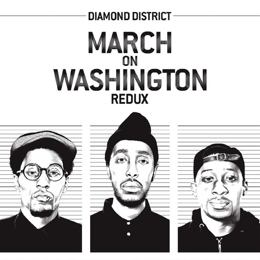 The Lasso, Jordan Hamilton, The Saxsquatch - March on Washington Redux (CD) | Mint (M) Mint (M)-Music History