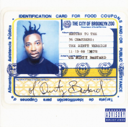Ol' Dirty Bastard - Return To The 36 Chambers: The Dirty Version | Mint (M) Mint (M)-Music History