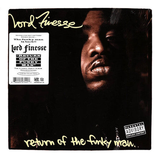 Lord Finesse - Return Of The Funky Man (TAN W/ BLACK SPLATTER VINYL) | Mint (M) Mint (M)-Music History