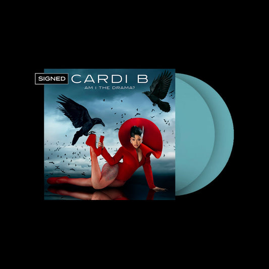 Cardi B - Am I The Drama? (Baby Blue Color Vinyl)(Includes Signed Art Card)*DISCOUNTED* |-Music History