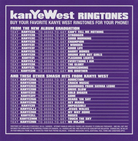 Kanye West - Graduation (CD) | Mint (M) Mint (M)-Music History