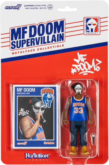 MF Doom - Super7 / Supervillain (Metalface Collectible) |-Music History