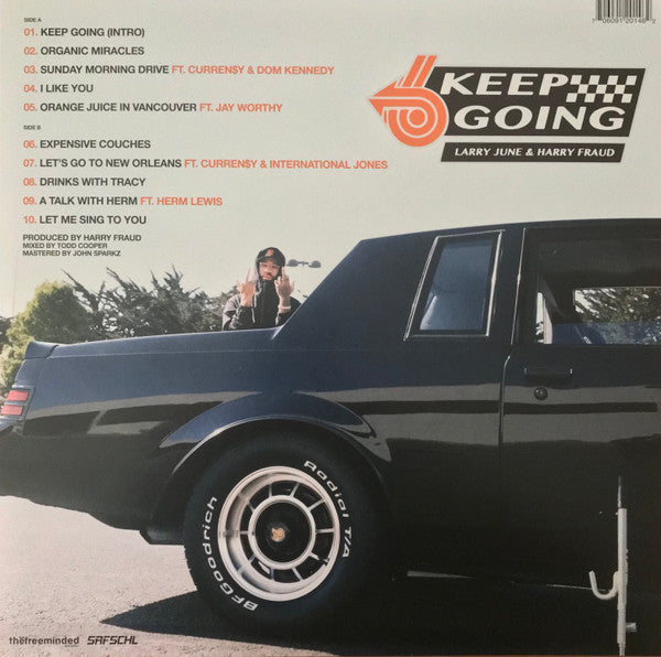 Larry June - Keep Going (VINYL) | Mint (M) Mint (M)-Music History