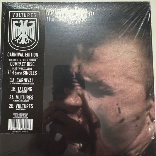 ¥$ - Vultures 1 - Carnival Edition (7" VINYL SET) |-Music History