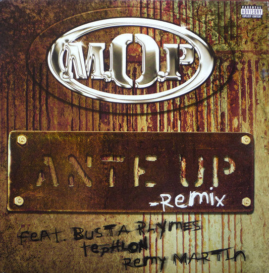 M.O.P. - Ante Up (Remix)(VINYL 12" LOUD 1984-1 2001) | Excellent+ (EX+) Near Mint (NM)-Music History