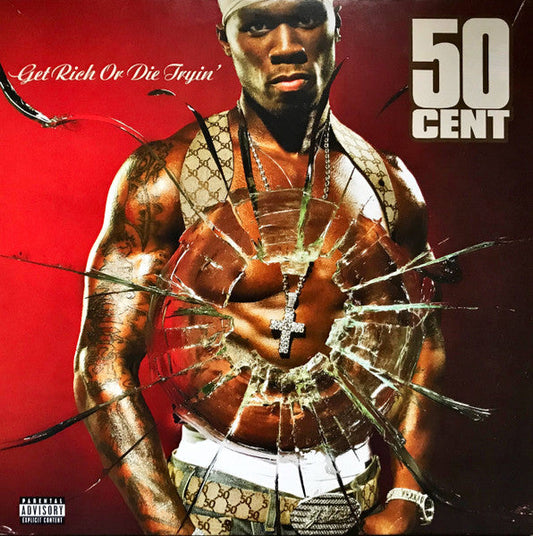 50 Cent - Get Rich Or Die Tryin' (2xVINYL) | Near Mint- (NM-)-Music History