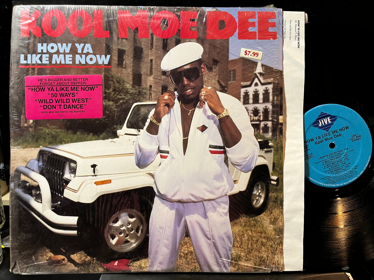 Kool Moe Dee - How Ya Like Me Now (VINYL LP Rooftop 1079-1-J 1987) | USED Near Mint- (NM-) Near Mint (NM)-Music History