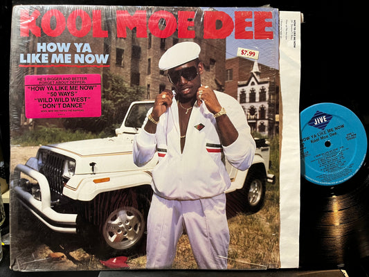 Kool Moe Dee - How Ya Like Me Now (VINYL LP Rooftop 1079-1-J 1987) | USED Near Mint- (NM-) Near Mint (NM)-Music History