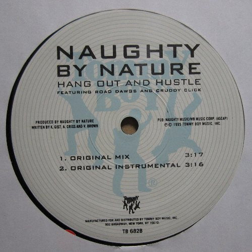 Naughty By Nature - Feel Me Flow (VINYL 12" TOMMY BOY TB 682 1995) | Near Mint- (NM-) Excellent (EX)-Music History