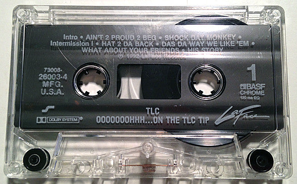 TLC - Ooooooohhh...On The TLC Tip *CASSETTE* | Near Mint (NM) Near Mint (NM)-Music History