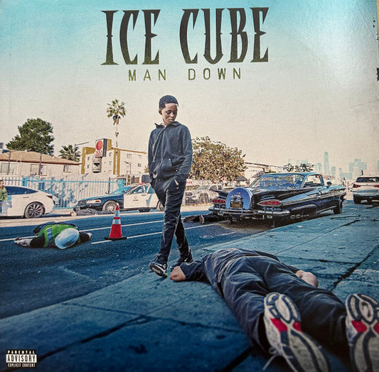 Ice Cube - Man Down (BLUE MARBLE VINYL 2xLP LENCH MOB 9010974030386 2025) | Near Mint (NM or M-) Near Mint (NM)-Music History