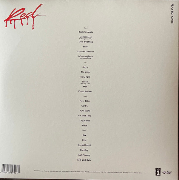 Playboi Carti - Whole Lotta Red | Mint (M) Mint (M)-Music History