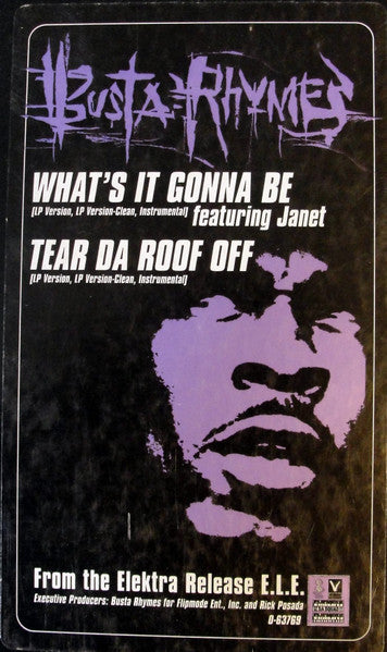 Busta Rhymes - What's It Gonna Be?! / Tear Da Roof Off ( 12" VINYL) | Near Mint (NM) Excellent+ (EX+)-Music History