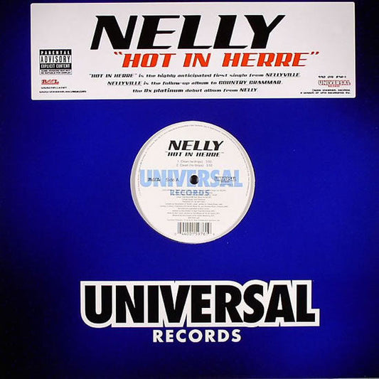 Nelly - Hot In Herre (VINYL) | Near Mint (NM) Near Mint (NM)-Music History