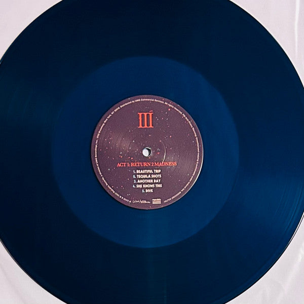 Kid Cudi - Man On The Moon III: The Chosen (TRANSLUCENT SEA BLUE 2xVINYL) | Near Mint (NM) Near Mint (NM)-Music History