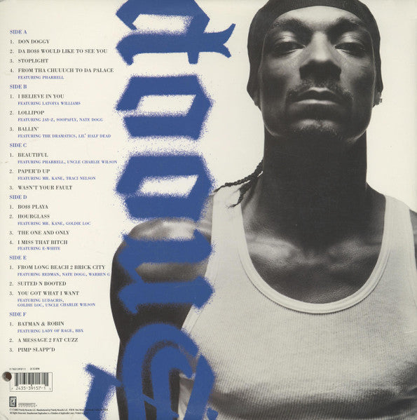 Snoop Dogg - Paid Tha Cost To Be Da Bo$ (VINYL 3xLP DOGGY STYLE 7243 5 39157 1 1 2002) | USED Near Mint (NM or M-) Excellent (EX)-Music History