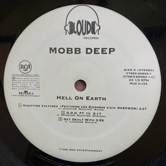 Mobb Deep - Hell On Earth (VINYL) *RECORD 2 ONLY* | Good (G) Generic-Music History