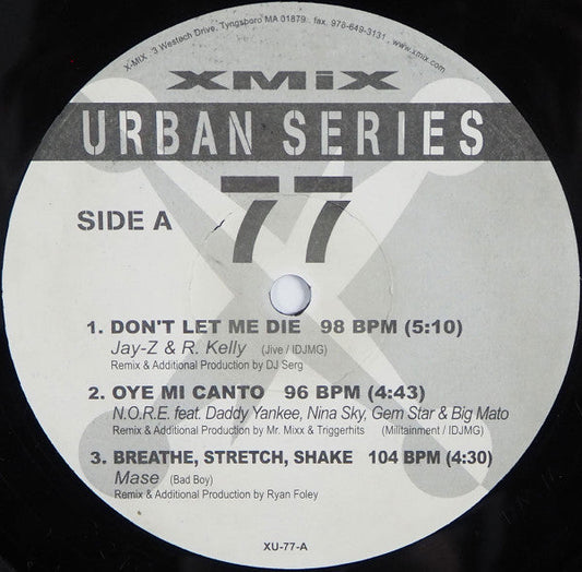 Various - X-Mix Urban Series 77 (VINYL 12") | Near Mint (NM or M-) Near Mint (NM)-Music History