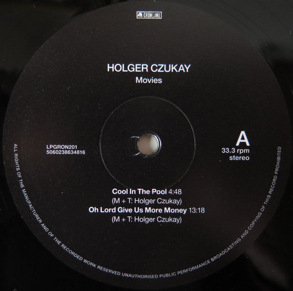 Holger Czukay - Movies | Mint (M) Mint (M)-Music History