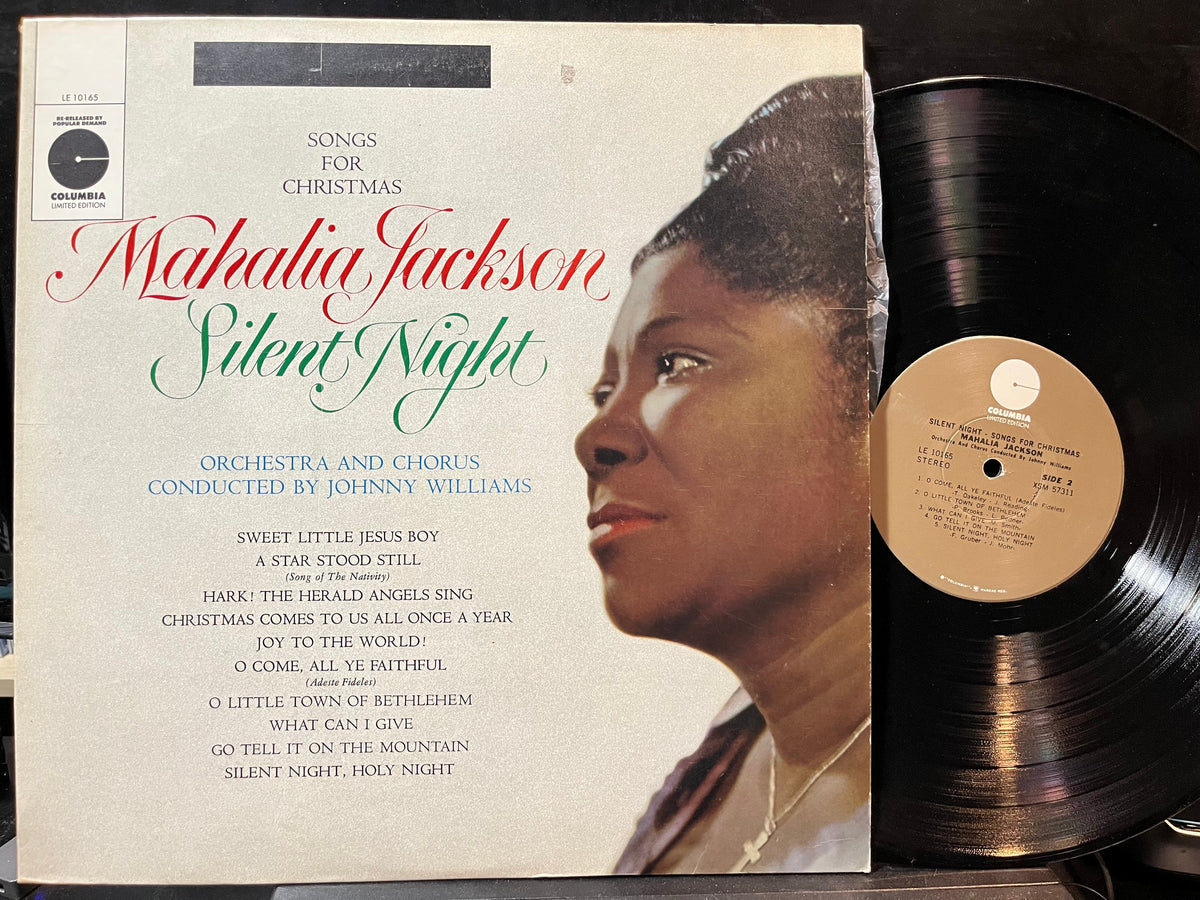 Mahalia Jackson - Silent Night - Songs For Christmas (VINYL LP COLUMBIA LIMITED EDITION LE 10165) | Excellent+ (EX+) Excellent+ (EX+)-Music History