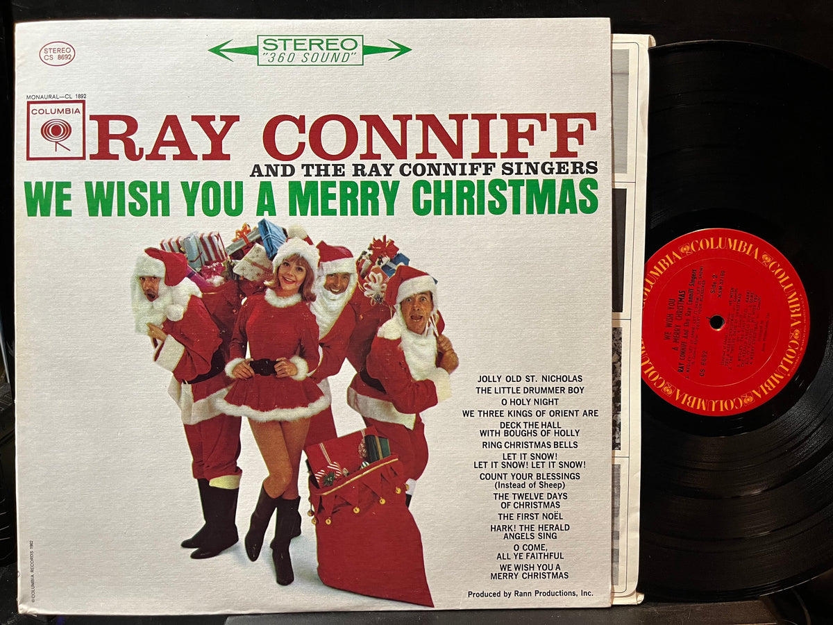 Ray Conniff And The Ray Conniff Singers - We Wish You A Merry Christmas (VINYL LP COLUMBIA CS 8692 1970) | Excellent (EX) Near Mint (NM)-Music History