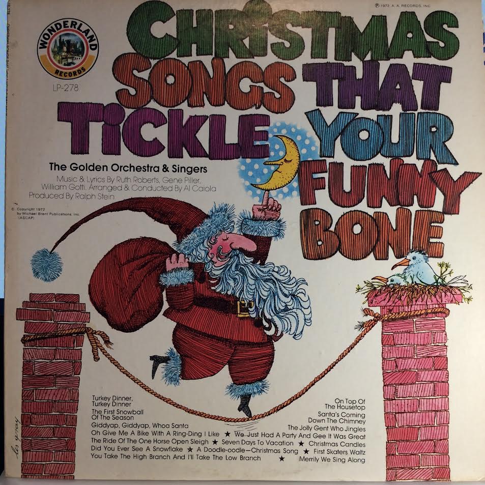 Golden Orchestra And Chorus - Christmas Songs That Tickle Your Funny Bone (VINYL) | Near Mint- (NM-) Near Mint- (NM-)-Music History