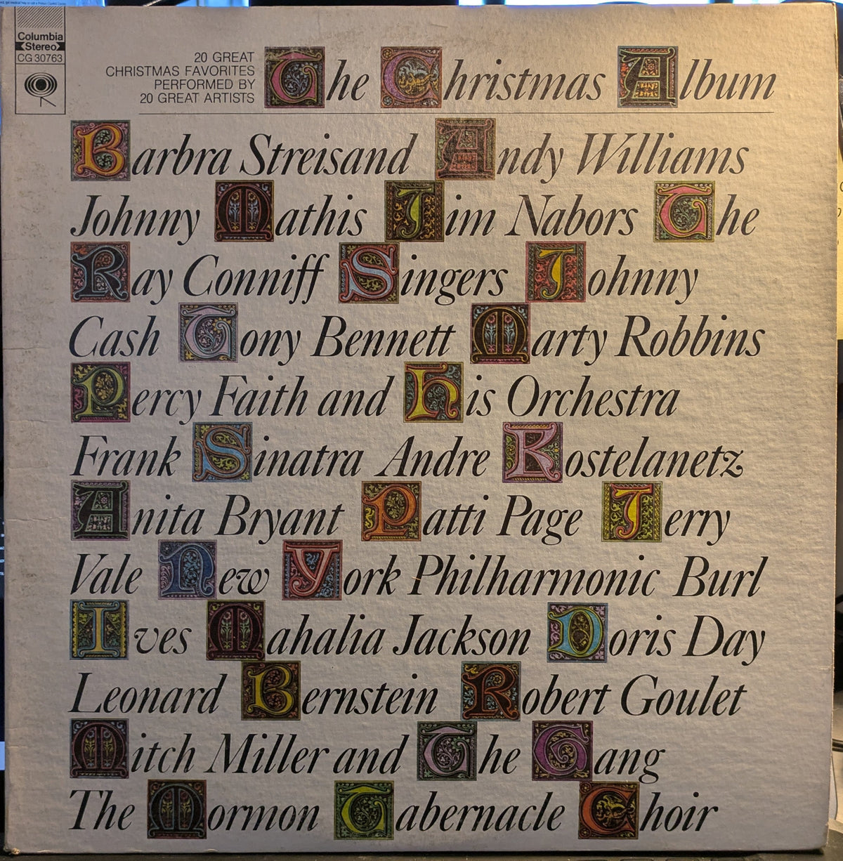 Various - The Christmas Album: 20 Great Christmas Favorites By 20 Great Artists (2xVINYL) | Near Mint (NM) Excellent+ (EX+)-Music History