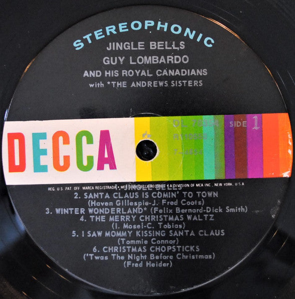 Guy Lombardo And His Royal Canadians - Jingle Bells | Near Mint (NM) Near Mint (NM)-Music History