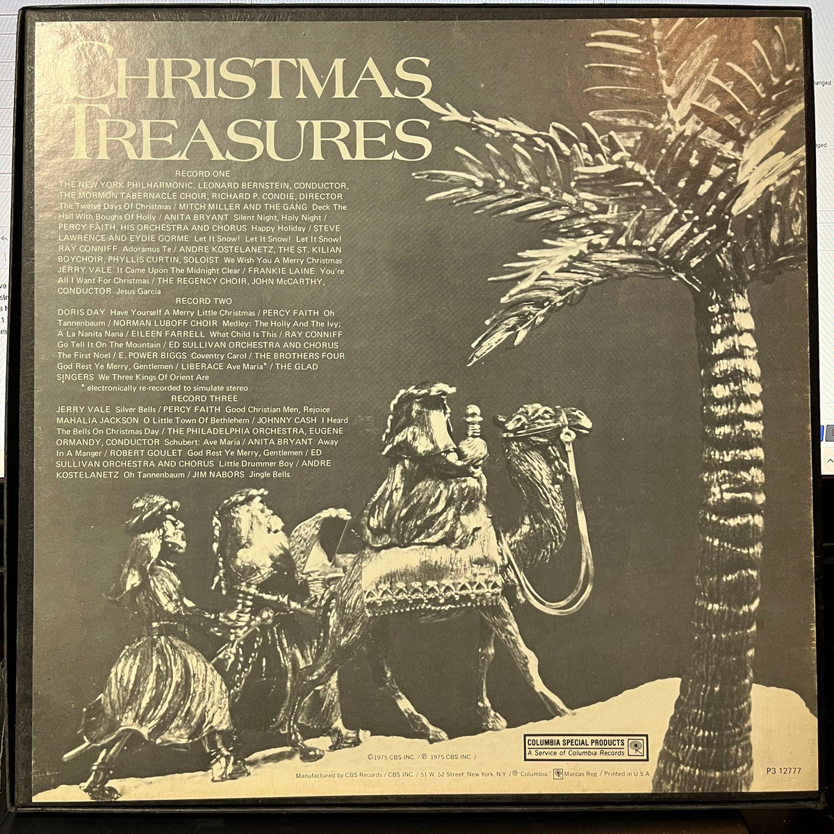 Various - Christmas Treasures (3xVINYL BOX) | Near Mint (NM or M-)-Music History