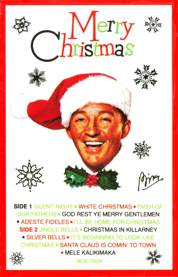 Bing Crosby - Merry Christmas *CASSETTE* | Near Mint (NM) Near Mint (NM)-Music History