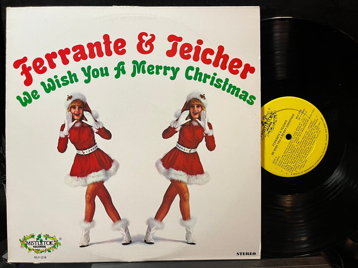 Ferrante & Teicher - We Wish You A Merry Christmas (VINYL LP MISTLETOE MLP-1218 1975) | USED Near Mint (NM or M-) Near Mint (NM)-Music History