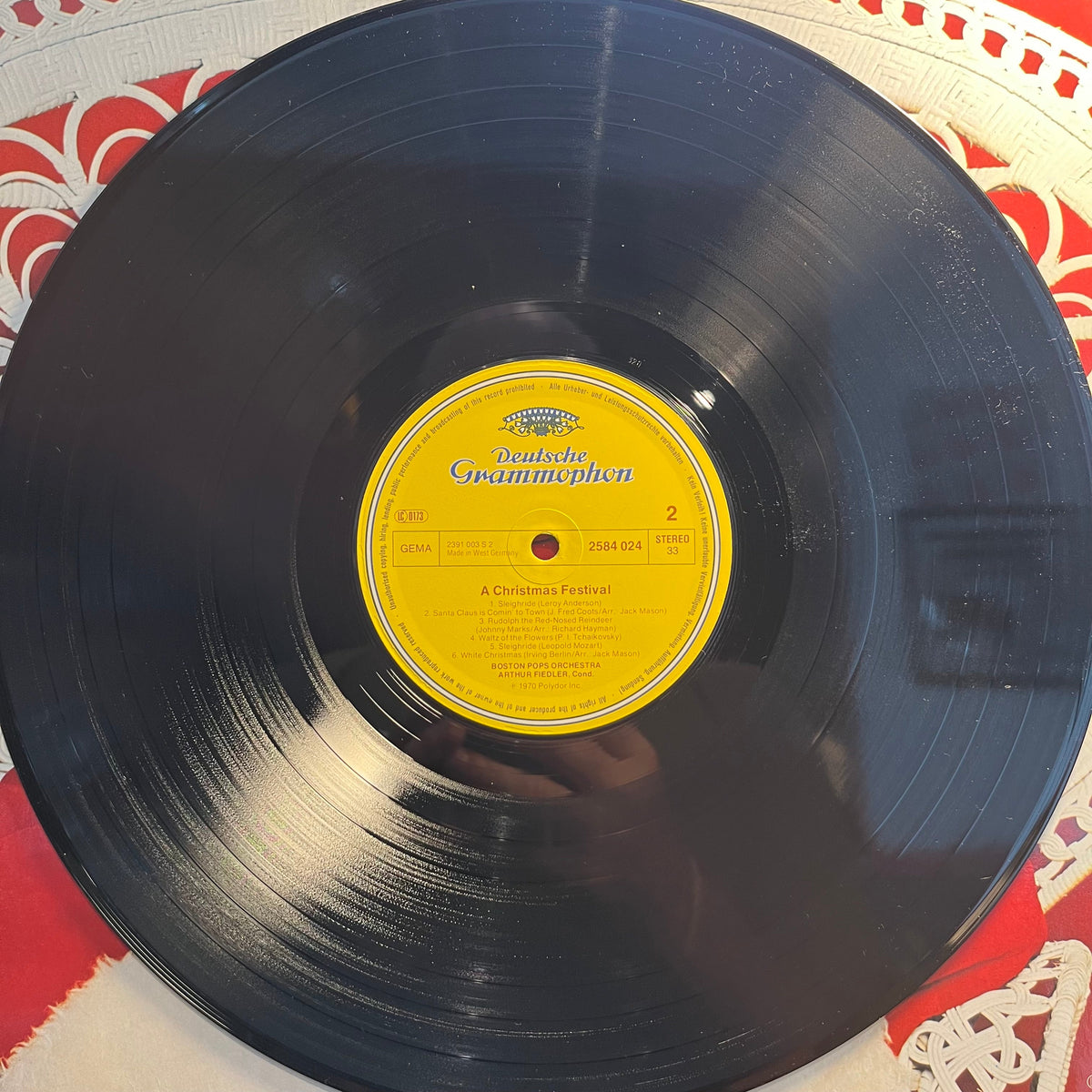 Arthur Fiedler - A Christmas Festival *GERMANY* | Near Mint (NM) Excellent (EX)-Music History
