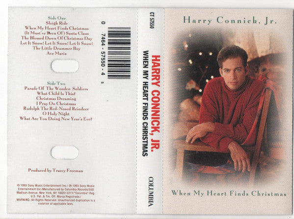 Harry Connick, Jr. - When My Heart Finds Christmas *CASSETTE* | Near Mint (NM) Near Mint (NM)-Music History