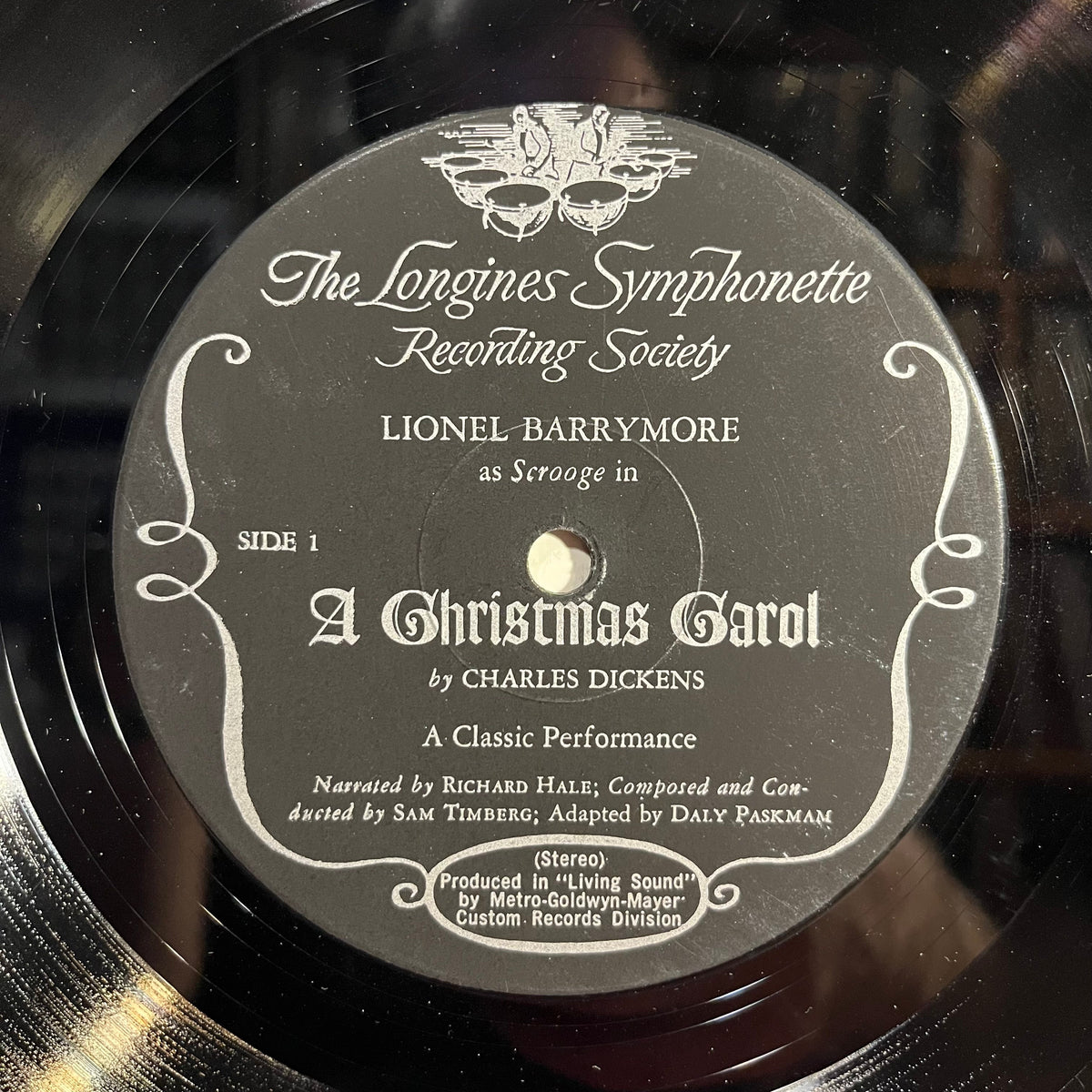 Lionel Barrymore, David Rose & His Orchestra - A Christmas Carol | Very Good (VG) Very Good Plus (VG+)-Music History