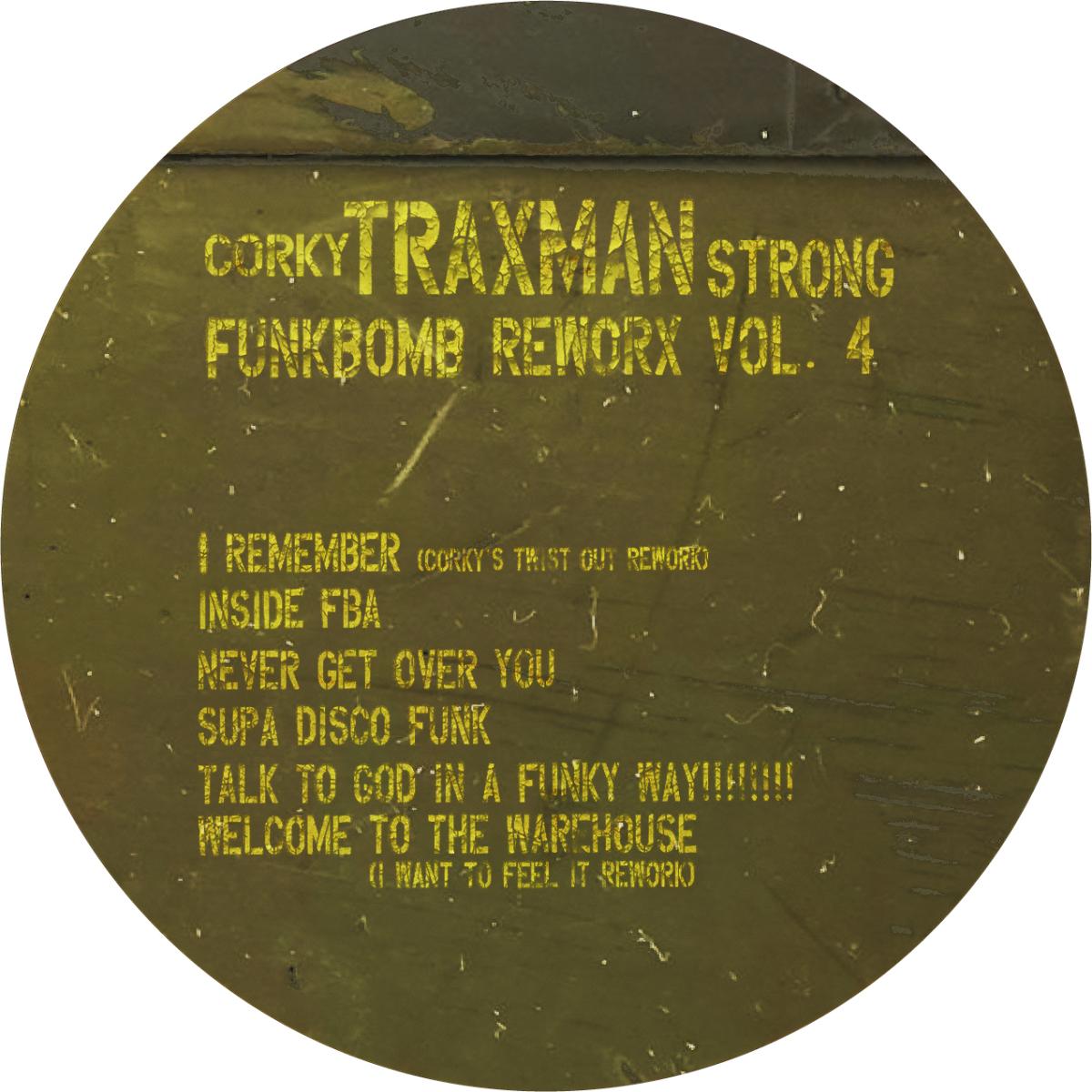 Corky 'Traxman' Strong - (PRESALE TBD) FUNKBOMB #4 (VINYL 12" FUNKBOMBS FUNKBOMB004 2026) | NEW-Music History
