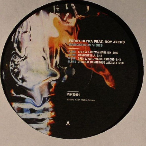 Ferry Ultra - Dangerous Vibes (Spen & Karizma Remixes) (VINYL) | Near Mint (NM) Near Mint (NM)-Music History