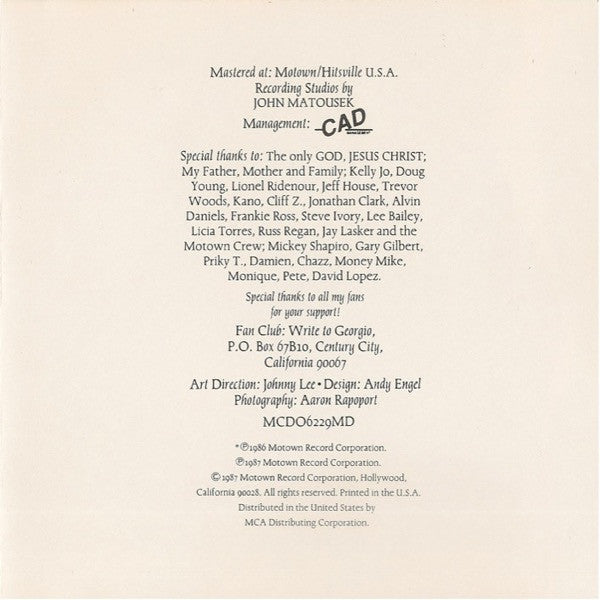 Georgio (2) - Sexappeal (Georgio's Greatest 12" Mixes)(CD) | Near Mint (NM) Near Mint (NM)-Music History