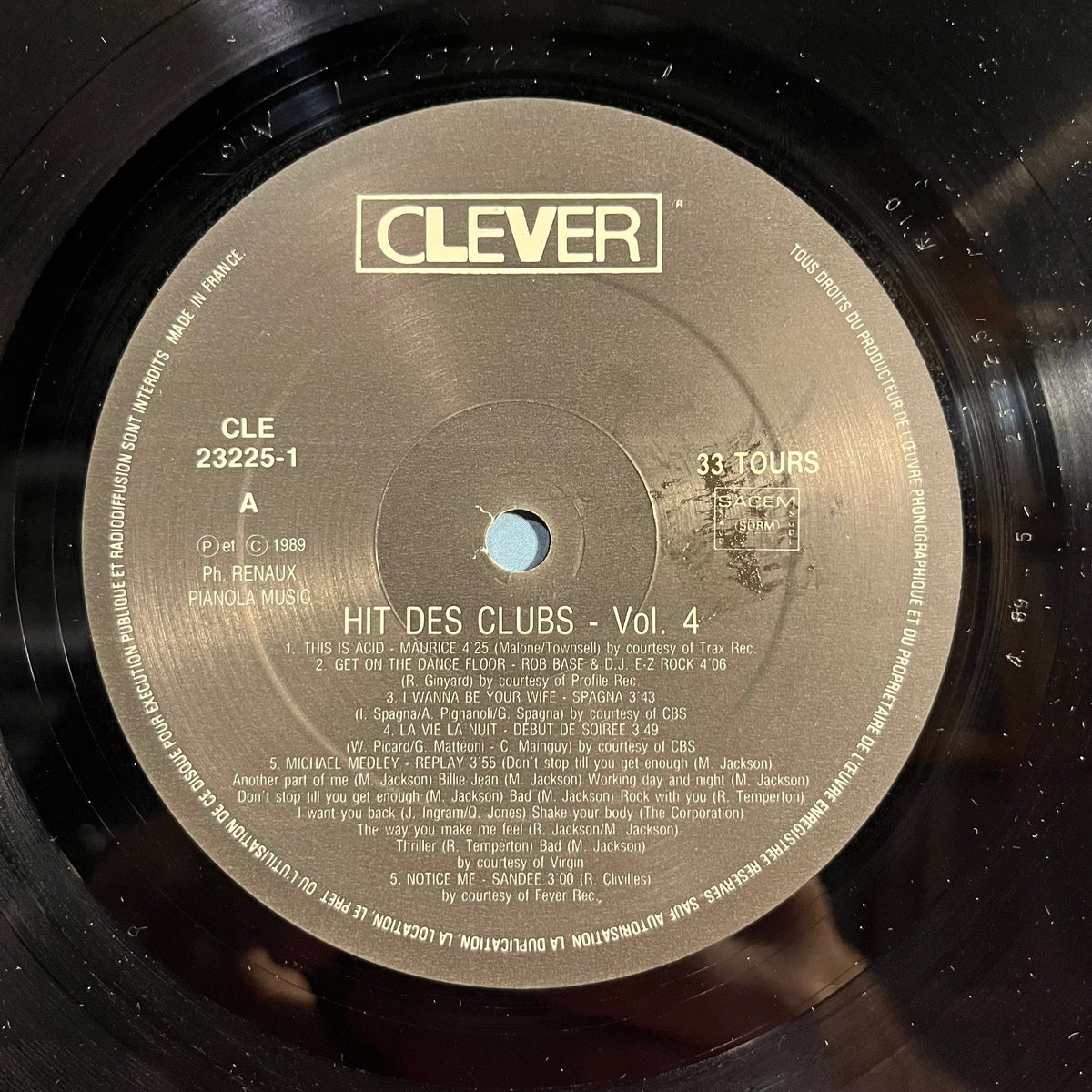 Various - Le Hit Des Clubs Vol. 4 *FRANCE* | Near Mint (NM) Near Mint (NM)-Music History