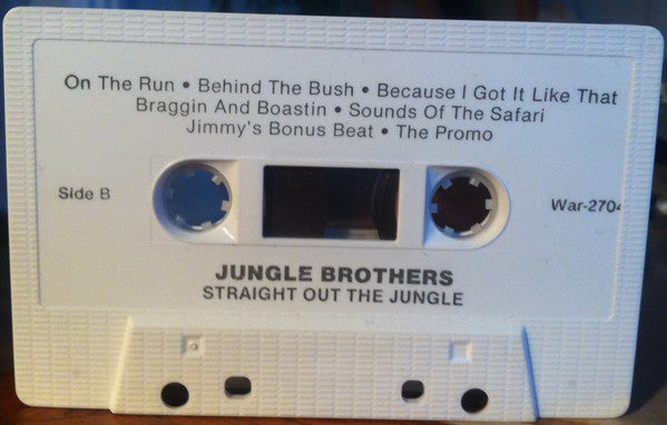Jungle Brothers - Straight Out The Jungle *CASSETTE* | Near Mint (NM) Near Mint (NM)-Music History