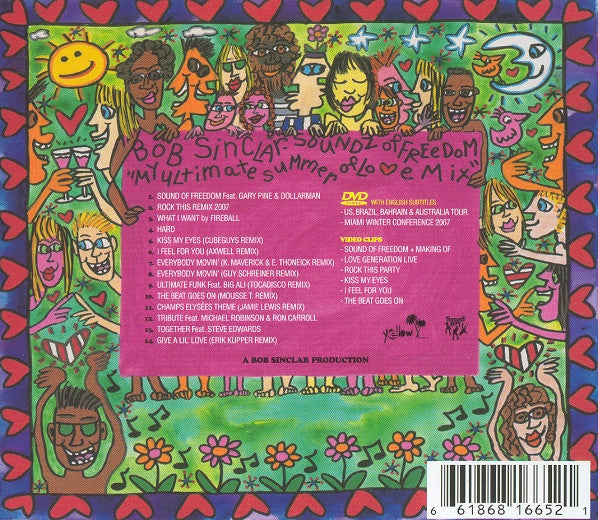 Bob Sinclar - Soundz Of Freedom (My Ultimate Summer Of Love Mix) (CD&DVD) | Near Mint (NM) Near Mint (NM)-Music History