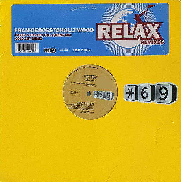 Frankie Goes To Hollywood - Relax (Remixes) - (Disc 2 of 2) | Near Mint (NM) Excellent (EX)-Music History