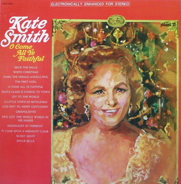 Kate Smith (2) - O Come All Ye Faithful | Near Mint (NM) Near Mint (NM)-Music History