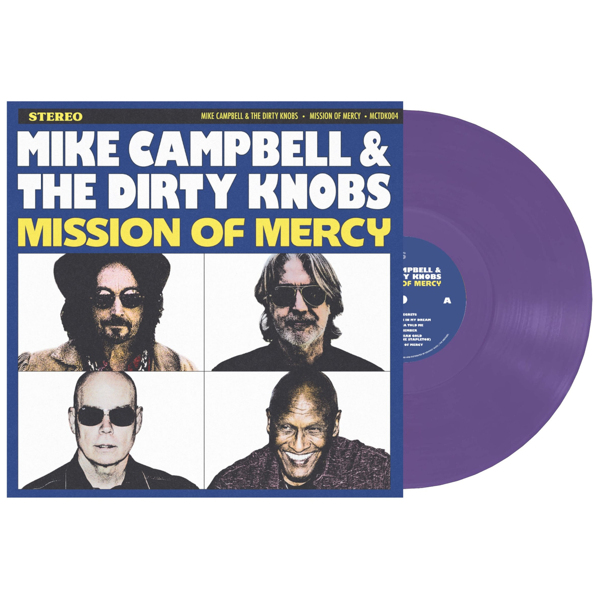 Mike Campbell & The Dirty Knobs - Mission Of Mercy (IEX PURPLE VINYL) | Mint (M) Mint (M)-Music History