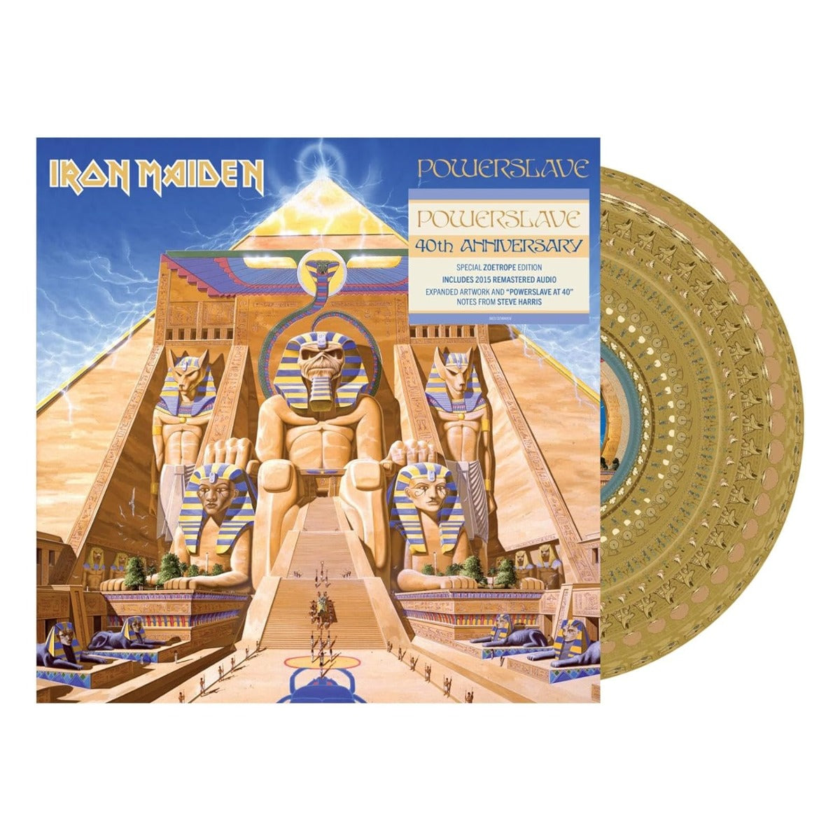 Powerslave (Limited Edition, Zoetrope, Anniversary Edition, Remastered) [Import] | Mint (M) Mint (M)-Music History