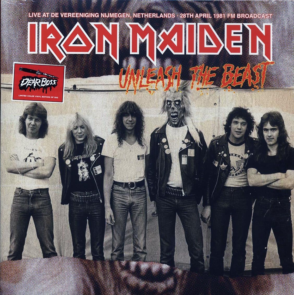 Iron Maiden - Unleash The Beast: Live At De Vereeniging Nijmegen, Netherlands 28th April 1981 FM Broadcast (Limited Edition, Pink Vinyl) [Import] | Mint (M) Mint (M)-Music History