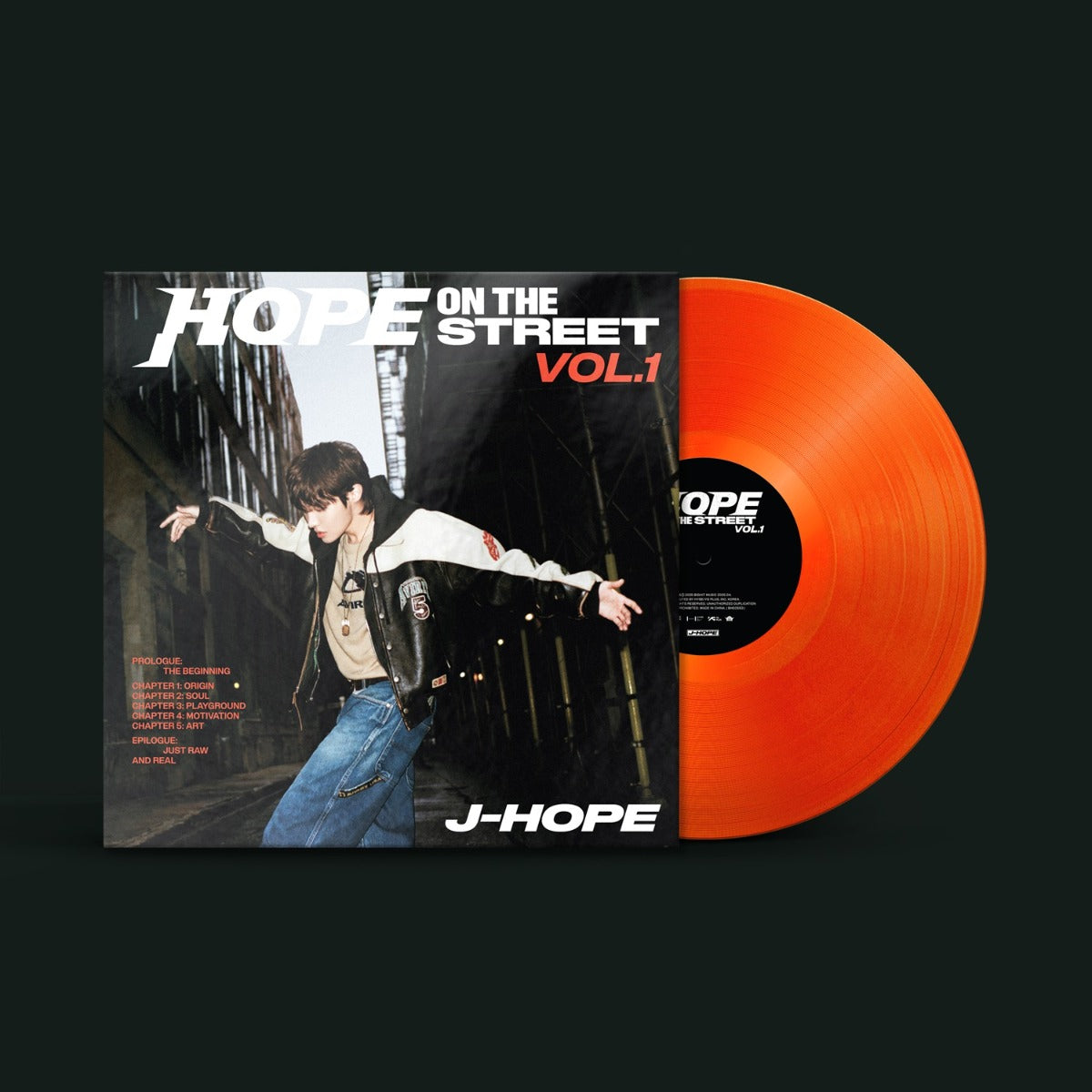 J-Hope (BTS) - J-Hope (BTS) (Orange VINYL) | Mint (M) Mint (M)-Music History