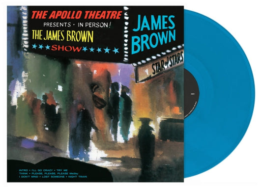 James Brown - Live At The Apollo (Cyan Blue Vinyl) | Mint (M) Mint (M)-Music History