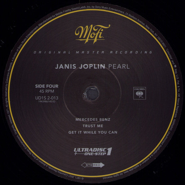 Janis Joplin - Pearl | Mint (M) Mint (M)-Music History