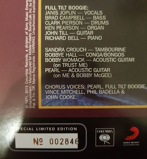 Janis Joplin - Pearl | Mint (M) Mint (M)-Music History