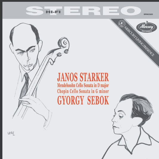 Janos Starker, Mendelssohn, Chopin, Gyorgy Sebok - Cello Sonata In D Major · Cello Sonata In G Minor |-Music History